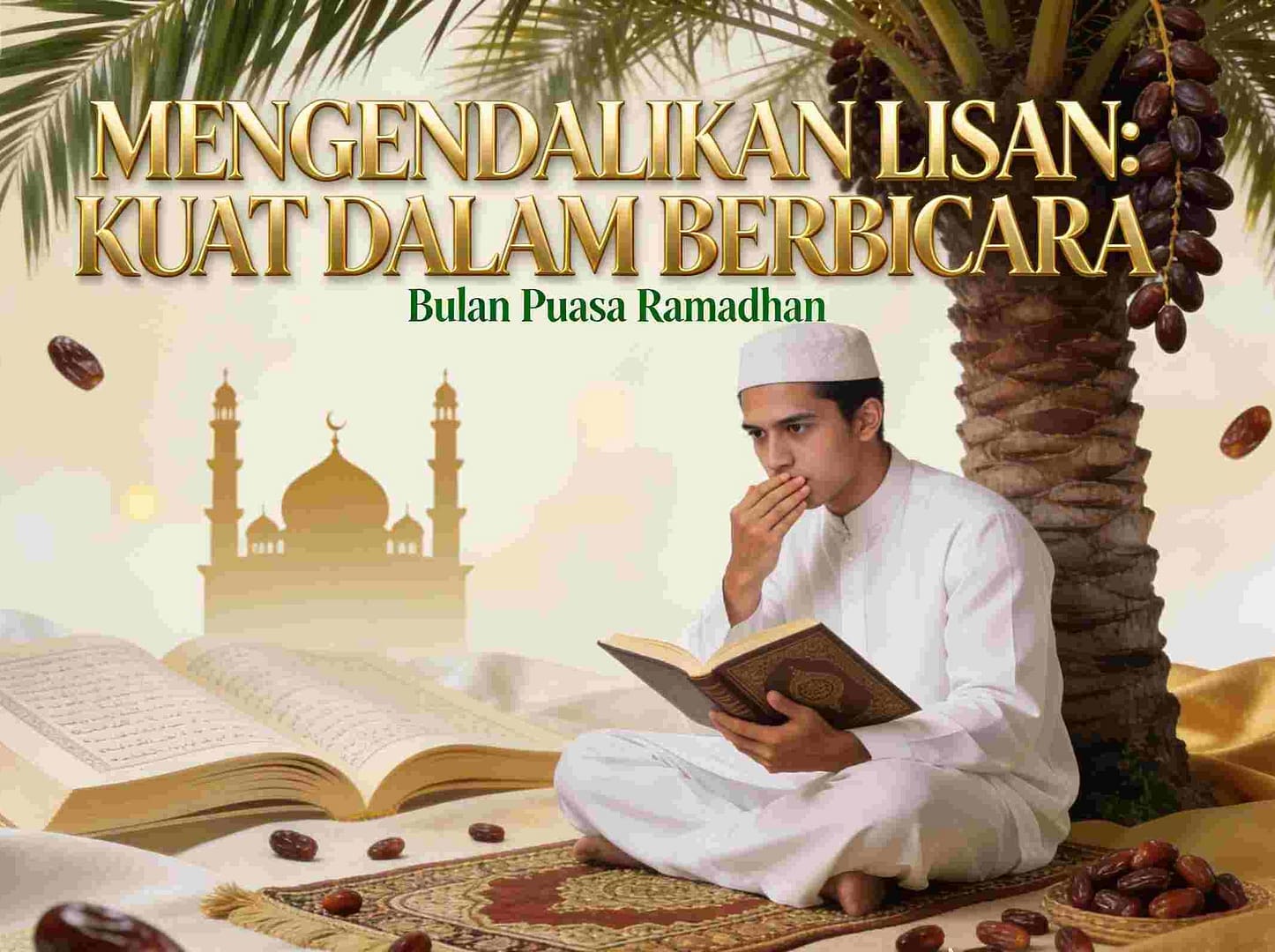 Tema 16 Ramadhan, MENGENDALIKAN LISAN : KUAT DALAM BERBICARA