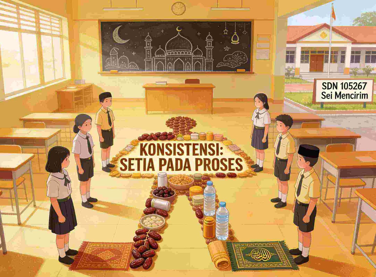 Tema 11 Ramadhan, KONSISTENSI: SETIA PADA PROSES