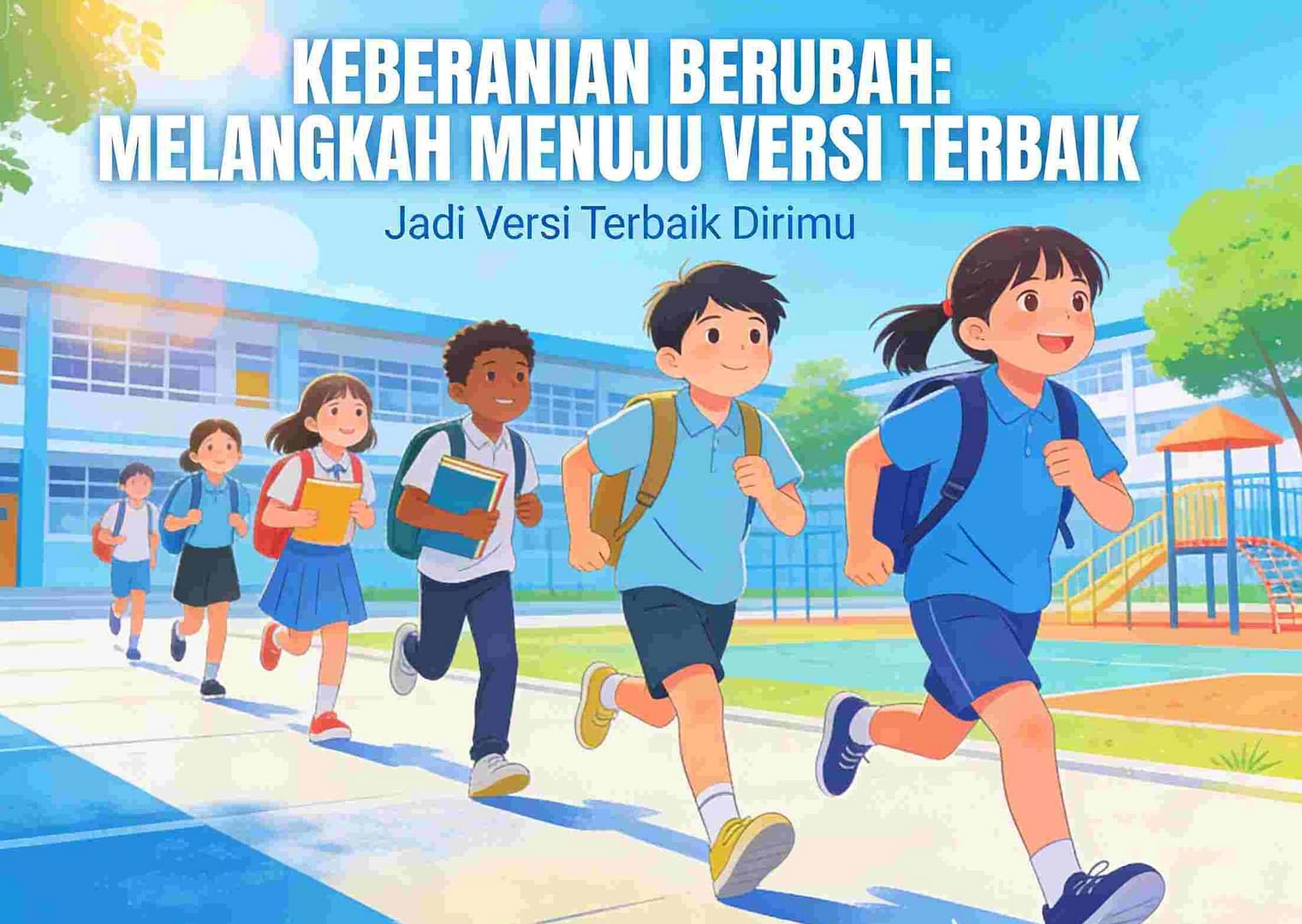 Tema 24 Ramadhan, KEBERANIAN BERUBAH : MELANGKAH MENUJU VERSI TERBAIK