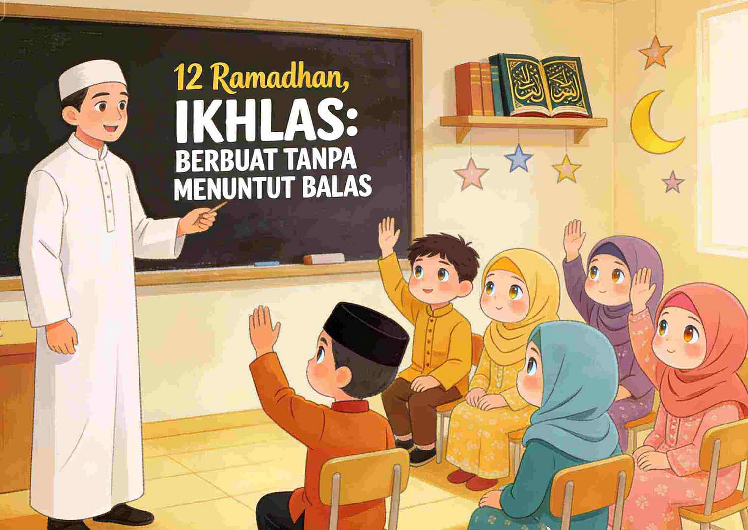 Tema 12 Ramadhan, IKHLAS: BERBUAT TANPA MENUNTUT BALAS