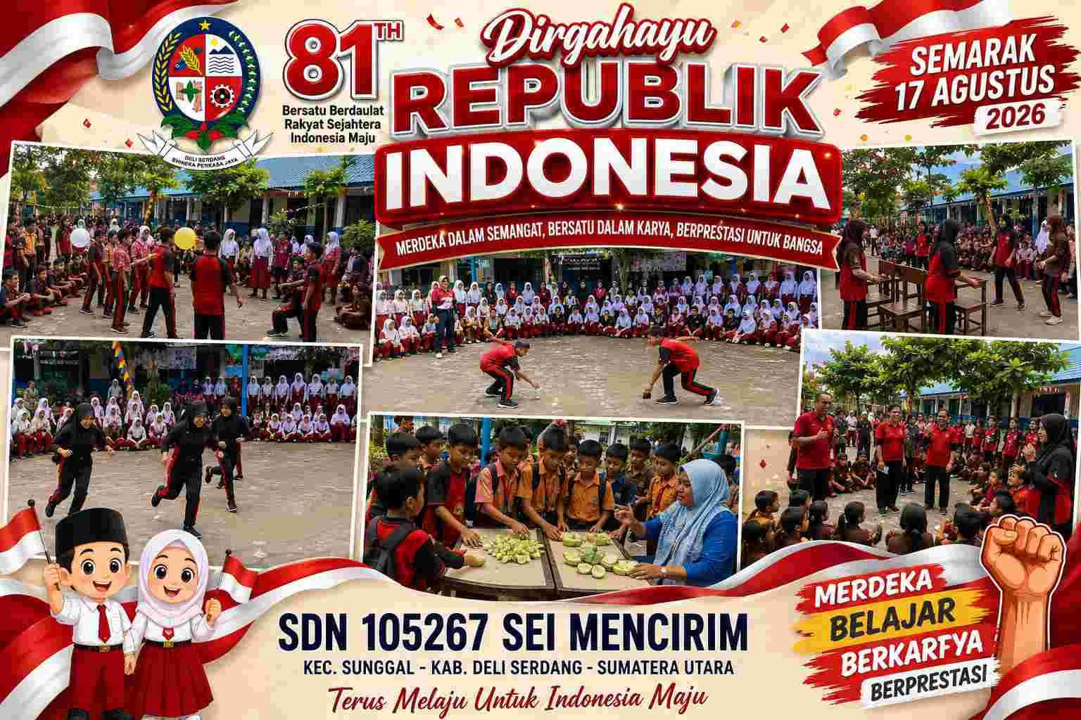 KEMERDEKAAN: KETIKA BENDERA BERKIBAR, BALON BERJOGED, DAN SENDOK MENJADI SENJATA PERJUANGAN