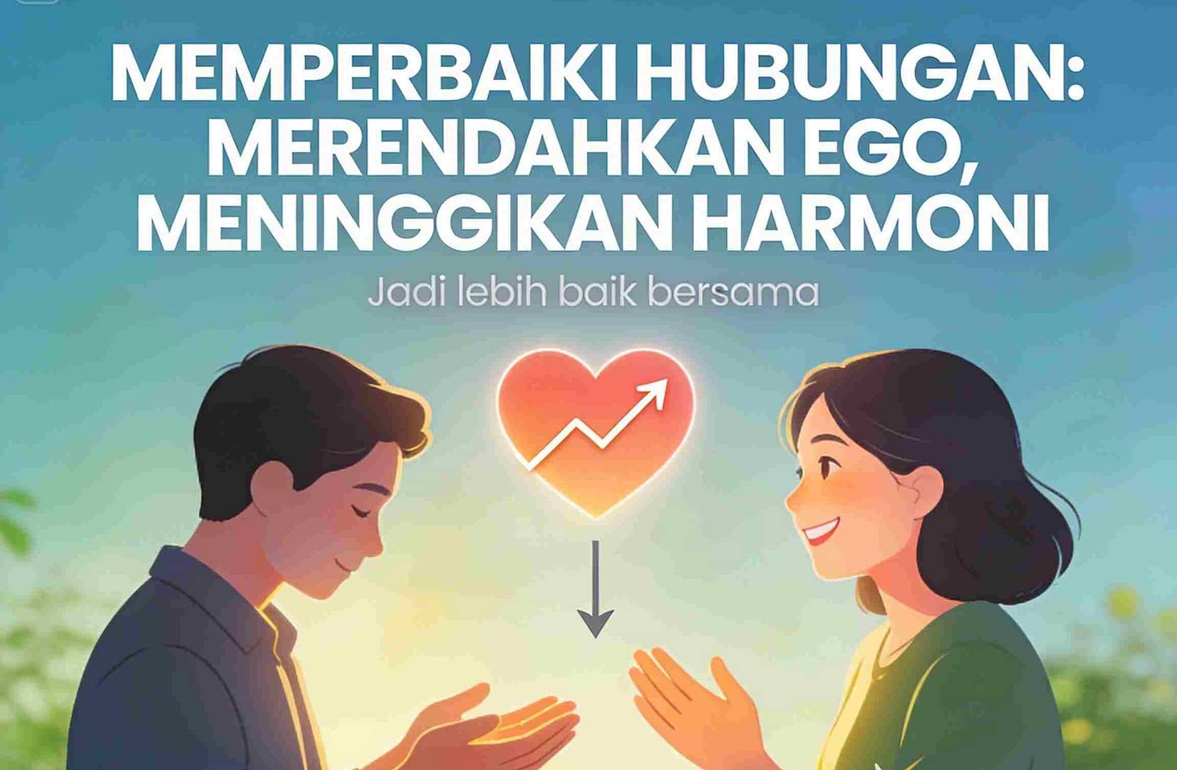 Tema 22 Ramadhan, MEMPERBAIKI HUBUNGAN: MERENDAHKAN EGO, MENINGGIKAN HARMONI