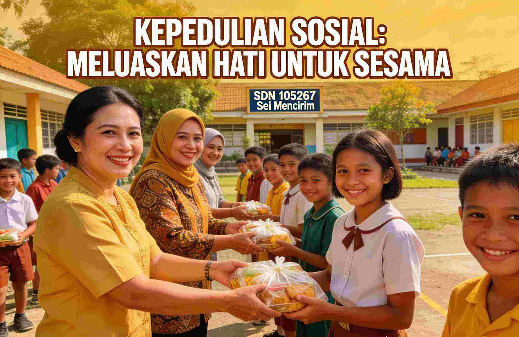 Tema 17 Ramadhan, KEPEDULIAN SOSIAL : MELUASKAN HATI UNTUK SESAMA