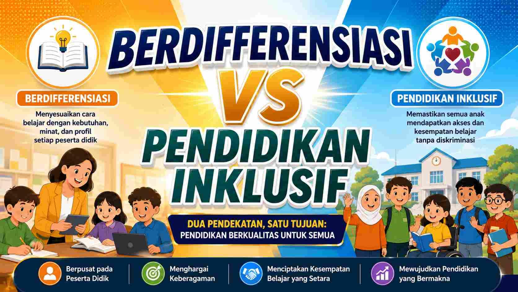 PEMBELAJARAN BERDIFERENSIASI VS PENDIDIKAN INKLUSIF